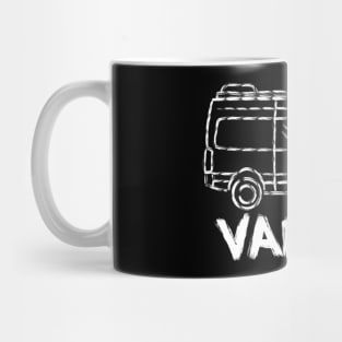 Brush art sprinter van Mug